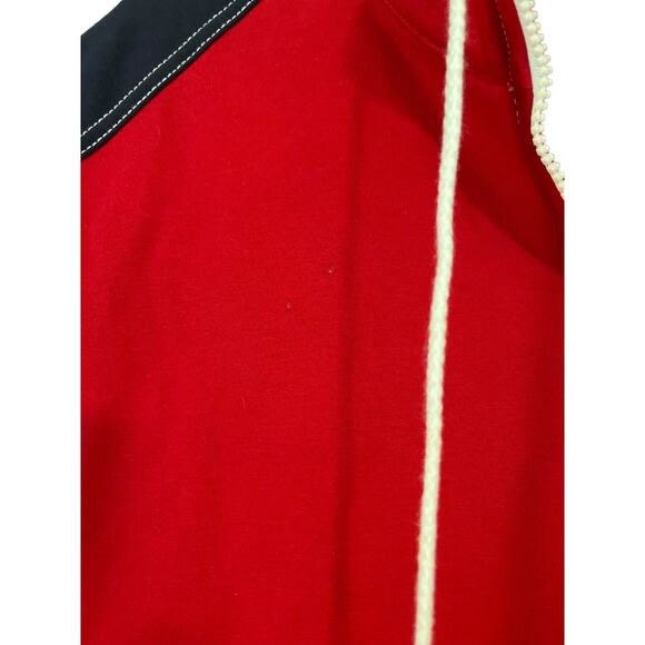 Drapers & Damons Womens Red, Blue and White Full Zip Vest Size 2X Nautical - Picture 3 of 5